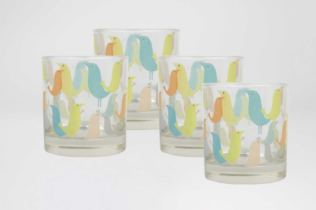4-Piece Stoneyside Lane 11oz Libbey 917CD Rocks Glass Set – Mid-Century ...